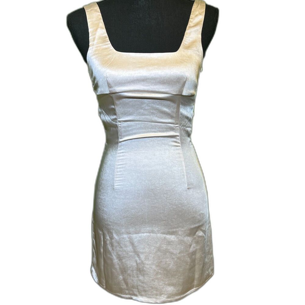 NWT Princess Polly Cobie Satin Minidress (Size 0) - Picture 5 of 14